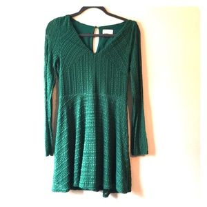 Altar’d State Green Lace Dress